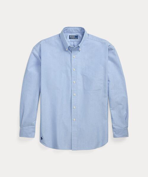 POLO RALPH LAUREN（ポロ ラルフ ローレン）の「オーガニック コットン ビッグ シャツ（シャツ/ブラウス・メンズ・ブルー・XXL/XS/XL/S/M/L）」の6枚目の写真