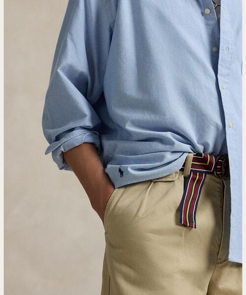 POLO RALPH LAUREN（ポロ ラルフ ローレン）の「オーガニック コットン ビッグ シャツ（シャツ/ブラウス・メンズ・ブルー・XXL/XS/XL/S/M/L）」の2枚目の写真