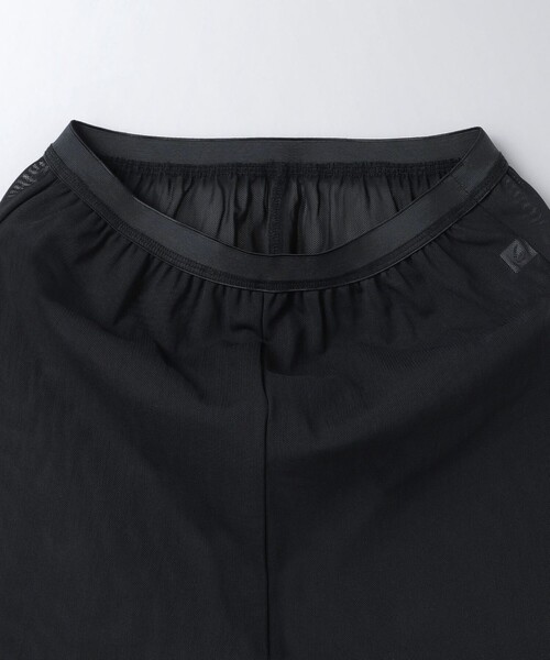 6（ロク）の「＜6(ROKU)＞メッシュ スパッツ（レギンス/スパッツ・レディース・ブラック/ライトグレー・FREE）」の5枚目の写真