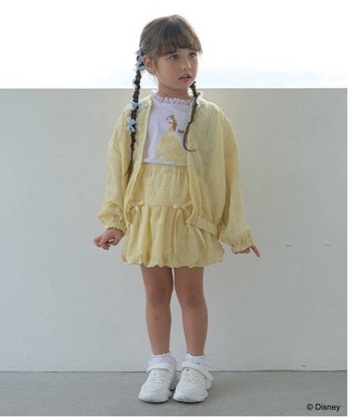 Lycee mine(リセマイン)の「【セットアップ可能】シアービッグシルエットジャケット【子供服】【キッズ】【女の子】(ブルゾン・キッズ・レモンイエロー/オフホワイト/ラベンダー・150cm/140cm/110cm/100cm/130cm/120cm)」の16枚目の写真