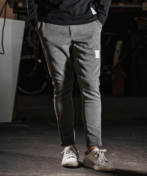 wjk reluxe（ダブルジェーケーリラックス）の「mp13269-cardboard knit skinny pants スキニーパンツ（その他パンツ・メンズ・ブラック/チャコール/トップグレー・L/S/M）」の10枚目の写真