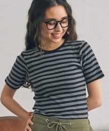 【Robert P. Miller / ロバート・ピー・ミラー】リブ コットン クルーネック Tシャツ