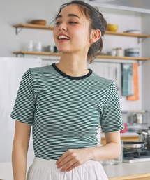 【Robert P. Miller / ロバート・ピー・ミラー】リブ コットン クルーネック Tシャツ