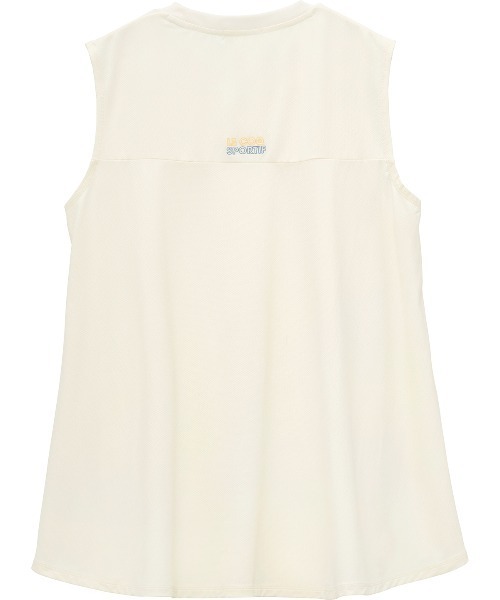 le coq sportif（ルコックスポルティフ）の「接触冷感ノースリーブシャツ（Tシャツ/カットソー・レディース・ブルー/ネイビー/グリーン/ホワイト・L/S/M/XL）」の10枚目の写真