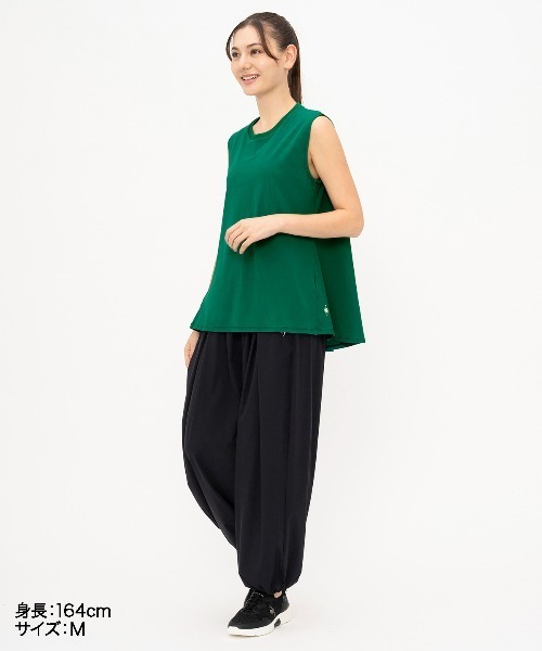 le coq sportif（ルコックスポルティフ）の「接触冷感ノースリーブシャツ（Tシャツ/カットソー・レディース・ブルー/ネイビー/グリーン/ホワイト・L/S/M/XL）」の12枚目の写真