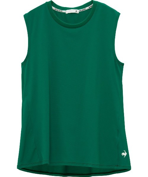 le coq sportif（ルコックスポルティフ）の「接触冷感ノースリーブシャツ（Tシャツ/カットソー・レディース・ブルー/ネイビー/グリーン/ホワイト・L/S/M/XL）」の13枚目の写真