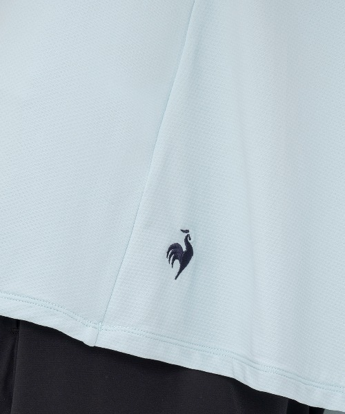 le coq sportif（ルコックスポルティフ）の「接触冷感ノースリーブシャツ（Tシャツ/カットソー・レディース・ブルー/ネイビー/グリーン/ホワイト・L/S/M/XL）」の22枚目の写真