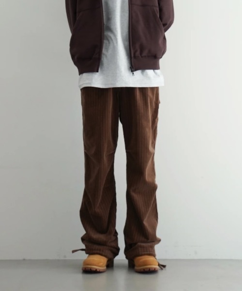 GANNI(ガニー)の「GANNI Stretch Corduroy Drawstring Pants(その他パンツ・レディース・ブラウン系その他・38)」の1枚目の写真