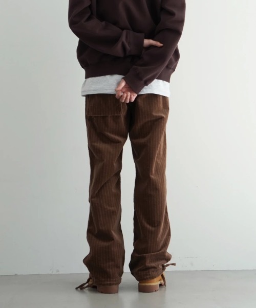 GANNI(ガニー)の「GANNI Stretch Corduroy Drawstring Pants(その他パンツ・レディース・ブラウン系その他・38)」の3枚目の写真