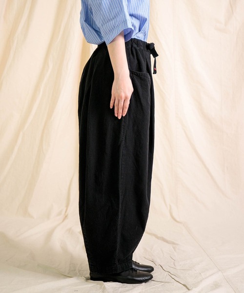 Brocante / ブロカント] 綿麻アムンゼンクロス バロンパンツ | Domingo