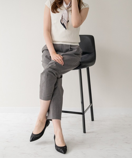 Bridget Birkin(ブリジットバーキン)の「【Bridget Birkin】編み込みフラットシューズ(551523)(パンプス・レディース・ピンク/ブラック/シルバー・23.5/24.5/23/24/22.5)」の14枚目の写真