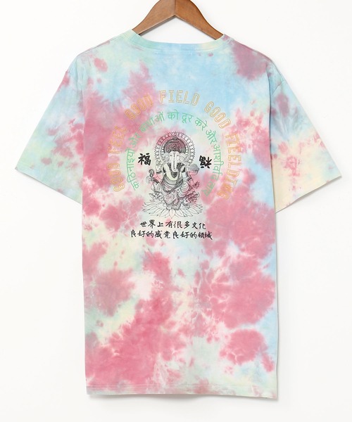 grn（ジーアールエヌ）の「【チャイハネ】Amina×grn ネシャダイメンズTシャツ（Tシャツ/カットソー・メンズ・グレー/マルチ・L/XL）」の8枚目の写真