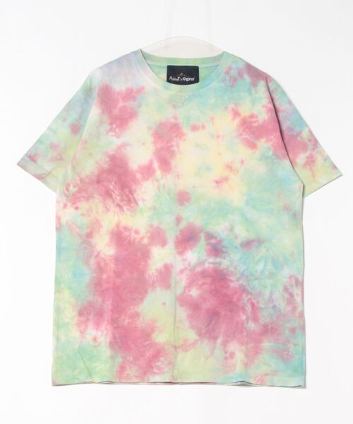 grn（ジーアールエヌ）の「【チャイハネ】Amina×grn ネシャダイメンズTシャツ（Tシャツ/カットソー・メンズ・グレー/マルチ・L/XL）」の5枚目の写真