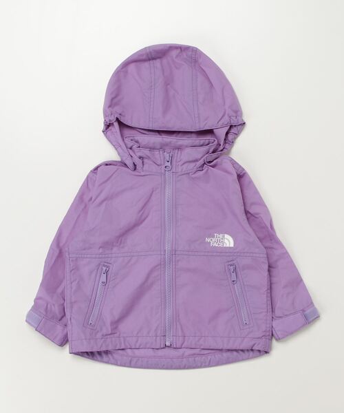 THE NORTH FACE（ザノースフェイス）の「ザ ノース フェイス THE NORTH FACE B Compact Jacket_コンパクトジャケット(ベビー)（ナイロンジャケット・キッズ・パープル/オフホワイト/ブルー/ベージュ/ブルー系その他/コーラル・80ｃｍ/90cm）」の5枚目の写真