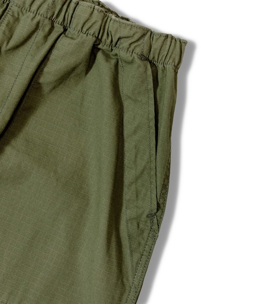 GUNG HO（ガンホー）の「GUNG HO EAZY FATIGUE PANTS -RIP STOP-（その他パンツ・メンズ・ブラック/ダークグリーン・M/L/XL）」の6枚目の写真