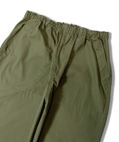GUNG HO（ガンホー）の「GUNG HO EAZY FATIGUE PANTS -RIP STOP-（その他パンツ・メンズ・ブラック/ダークグリーン・M/L/XL）」の5枚目の写真