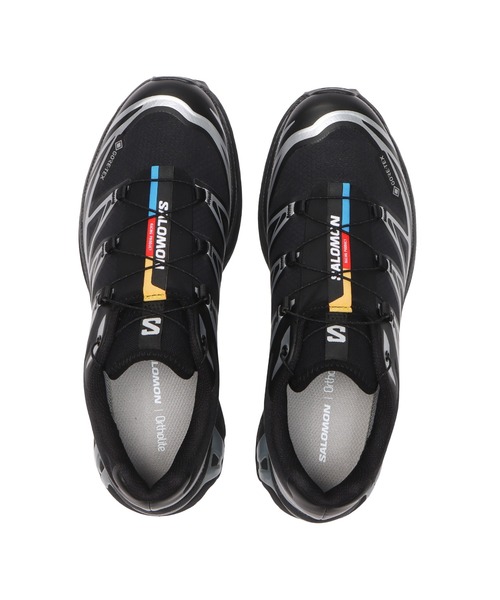 SALOMON(サロモン)の「XT-6 GORE-TEX L47450600(スニーカー・メンズ・ブラック・25.5cm/26.0cm/26.5cm/27.0cm/27.5cm/28.0cm/24.5cm/25.0cm/28.5cm/29.0cm/23.0cm/23.5cm/24.0cm/30.0cm/22.5cm)」の4枚目の写真