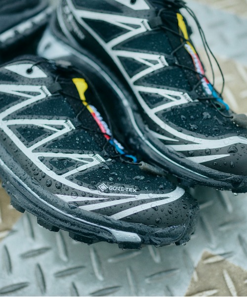 SALOMON(サロモン)の「XT-6 GORE-TEX L47450600(スニーカー・メンズ・ブラック・25.5cm/26.0cm/26.5cm/27.0cm/27.5cm/28.0cm/24.5cm/25.0cm/28.5cm/29.0cm/23.0cm/23.5cm/24.0cm/30.0cm/22.5cm)」の8枚目の写真