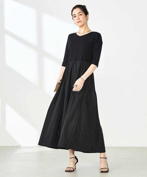 美品ノーリーズ　ウォッシャブル2wayドッキングワンピース　36 セール】◇【WEB限定】ウォッシャブル2WAYドッキングワンピース