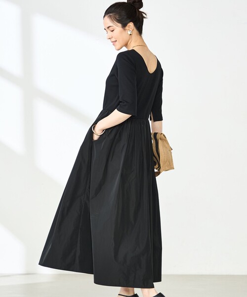 新品♥定価23100円◆NOLLEY’S　2WAYドッキングワンピース◆ネイビー ノーリーズドッキングワンピース