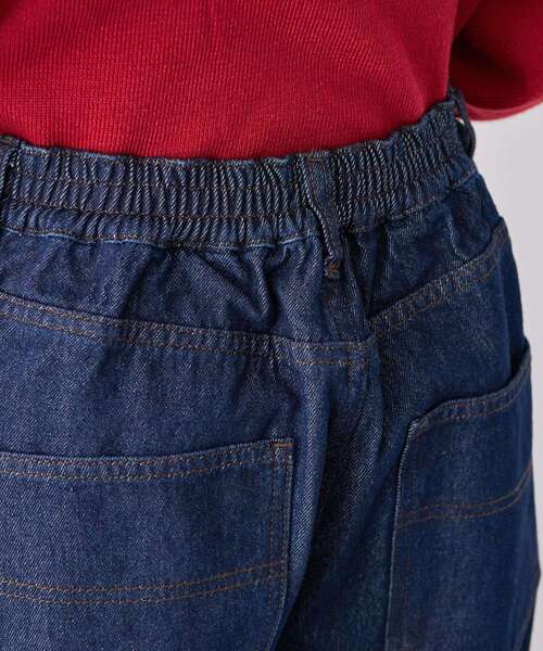CRAFT STANDARD BOUTIQUE（クラフトスタンダードブティック）の「【ユニセックス】サルベージデニムワイドパンツ（デニムパンツ・レディース・ダークインディゴブルー/ブラック・L/M/S）」の16枚目の写真