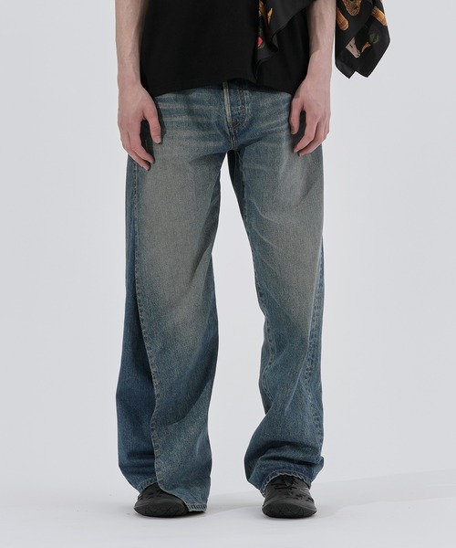 JUNYA WATANABE DENIM ワイドデニムパンツ XS Junya Watanabe x Levi's ジーンズ | ブルー | FARFETCH JP