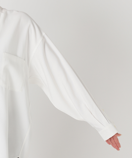 JOURNAL STANDARD（ジャーナルスタンダード）の「《追加2》スタンドプルオーバー（シャツ/ブラウス・レディース・ブラック系その他/ホワイト×ホワイト/ホワイト/ピンク/ブラックミックス・FREE）」の17枚目の写真