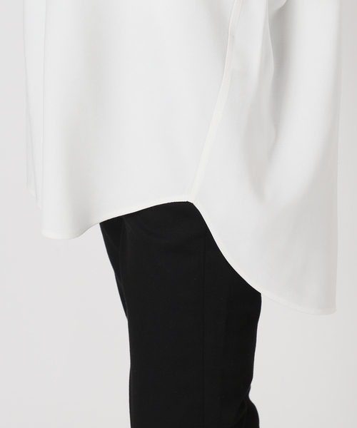 JOURNAL STANDARD（ジャーナルスタンダード）の「《追加2》スタンドプルオーバー（シャツ/ブラウス・レディース・ブラック系その他/ホワイト×ホワイト/ホワイト/ピンク/ブラックミックス・FREE）」の19枚目の写真