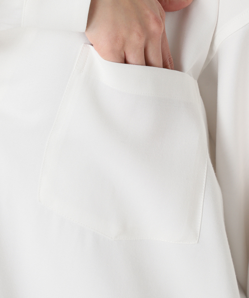 JOURNAL STANDARD（ジャーナルスタンダード）の「《追加2》スタンドプルオーバー（シャツ/ブラウス・レディース・ブラック系その他/ホワイト×ホワイト/ホワイト/ピンク/ブラックミックス・FREE）」の20枚目の写真