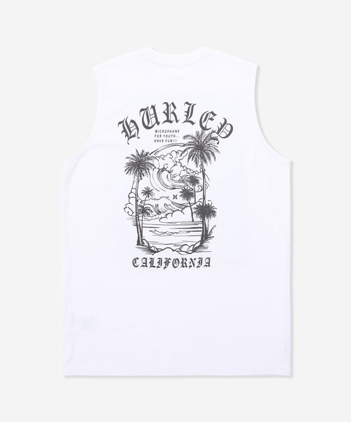 Hurley/ハーレー】ロゴタンクトップ バックプリント 吸汗速乾