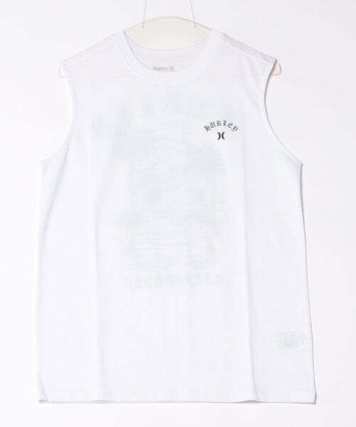 Hurley （ハーレー）の「【Hurley/ハーレー】ロゴタンクトップ　バックプリント　吸汗速乾　CAL. PARADISE SL（タンクトップ・メンズ・ホワイト/チャコールグレー/ブラック・LARGE/MEDIUM/X-LARGE/SMALL）」の13枚目の写真