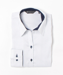 TOKYO SHIRTS | 超形態安定ノーアイロン スキッパー 長袖ビジネスワイシャツ(ビジネスシャツ)