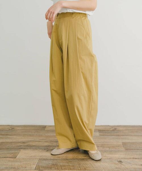 ITEMS URBANRESEARCH(アイテムズ アーバンリサーチ)の「ナイロンコクーンパンツ(その他パンツ・レディース・カーキ/ネイビー/ベージュ・FREE)」の7枚目の写真