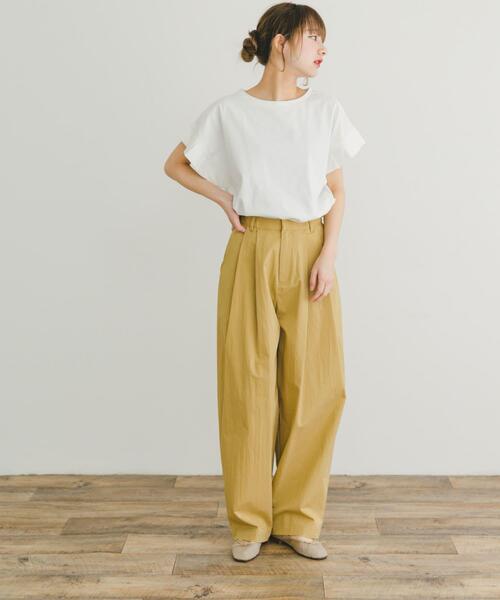 ITEMS URBANRESEARCH(アイテムズ アーバンリサーチ)の「ナイロンコクーンパンツ(その他パンツ・レディース・カーキ/ネイビー/ベージュ・FREE)」の11枚目の写真