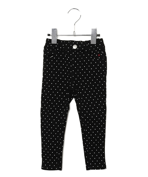 GLOBAL WORK（グローバルワーク）の「キッズ【機能性素材】ウラキモウストレッチスリムパンツ/566372（その他パンツ・キッズ・ネイビー/レッド/ブラック・LARGE/X-LARGE/SMALL/MEDIUM）」の2枚目の写真