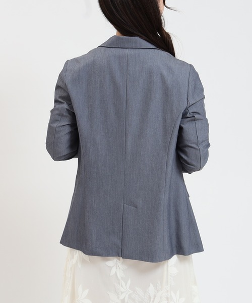 TRUDEA（トルディア）の「ダブルボタンジャケット（テーラードジャケット・レディース・ライトグレー/ベージュ/ネイビー/チャコールグレー・MEDIUM/LARGE）」の19枚目の写真