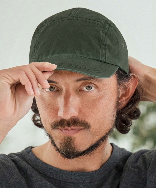 mko12736-Print Cotton Jet Cap ジェットキャップ（キャップ）｜CAMBIO