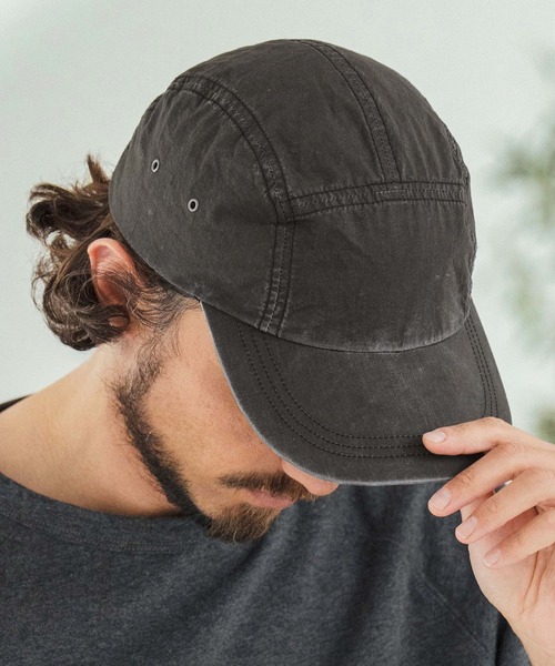 mko12736-Print Cotton Jet Cap ジェットキャップ（キャップ）｜CAMBIO