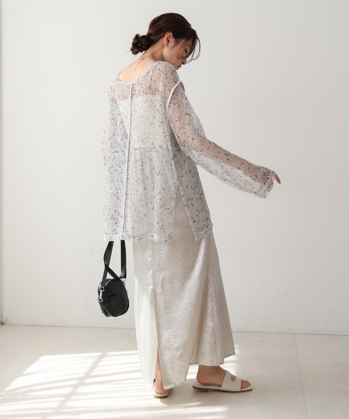 Bab（バブ）の「軽量ミニショルダーバッグ（ショルダーバッグ・レディース・ブラック/ピンク/オフホワイト/イエロー/シルバー・ONESIZE）」の7枚目の写真