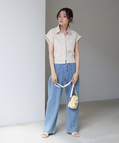 Bab（バブ）の「軽量ミニショルダーバッグ（ショルダーバッグ・レディース・ブラック/ピンク/オフホワイト/イエロー/シルバー・ONESIZE）」の15枚目の写真