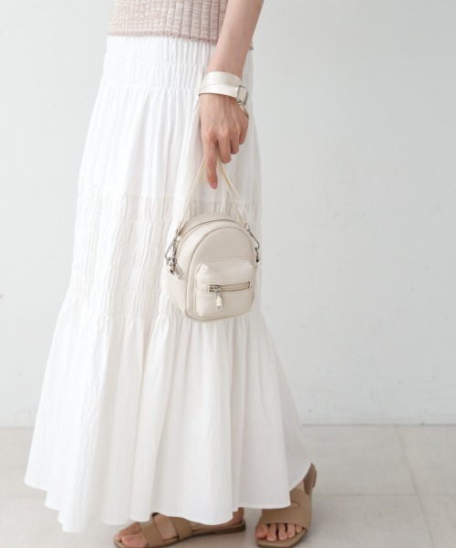 Bab（バブ）の「軽量ミニショルダーバッグ（ショルダーバッグ・レディース・ブラック/ピンク/オフホワイト/イエロー/シルバー・ONESIZE）」の20枚目の写真