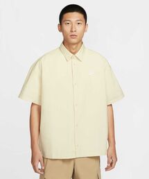 ナイキ クラブ メンズ ショートスリーブ ボタンダウン シャツ / Nike Club Men's Short-Sleeve Button-Down Shirt HJ2027-234 Light Khaki