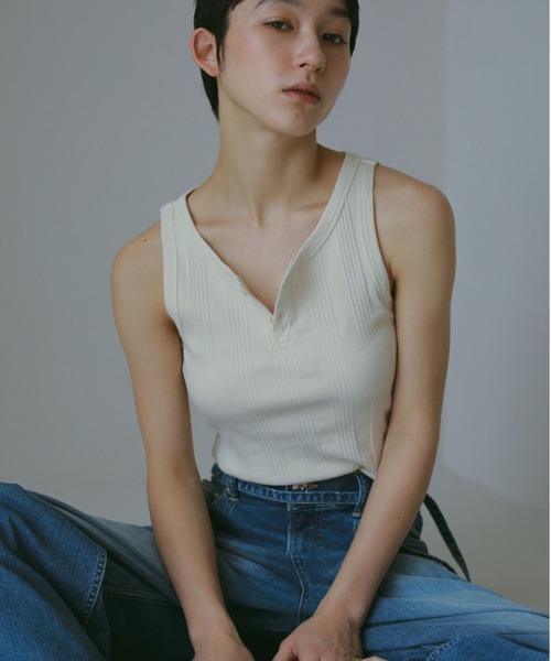 CASA FLINE(カーサフライン)の「【SURT×CASA FLINE】デニムワイドパンツ(デニムパンツ・レディース・ブルー/ホワイト・0/1/2)」の7枚目の写真