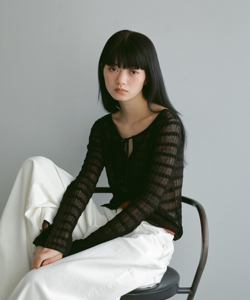 CASA FLINE(カーサフライン)の「【SURT×CASA FLINE】デニムワイドパンツ(デニムパンツ・レディース・ブルー/ホワイト・0/1/2)」の22枚目の写真