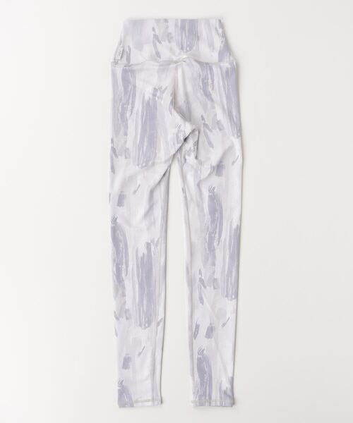 Julier Yoga and Relax（ジュリエヨガアンドリラックス）の「Julier Vertical brushプリントレギンス（レギンス/スパッツ・レディース・グレー×ホワイト/ブルー系その他/ホワイト×グレー・1/2/0）」の17枚目の写真