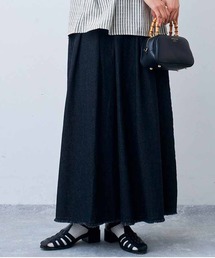 リブ イン コンフォート 合わせやすくて素敵にきまる 大人の本格デニムスカート