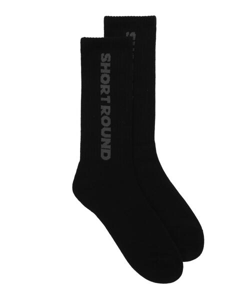 SHORT ROUND（ショートラウンド）の「SHORT ROUND/ロゴソックス（ソックス/靴下・メンズ・ブラック/ホワイト/ライトグレー・FREE）」の11枚目の写真