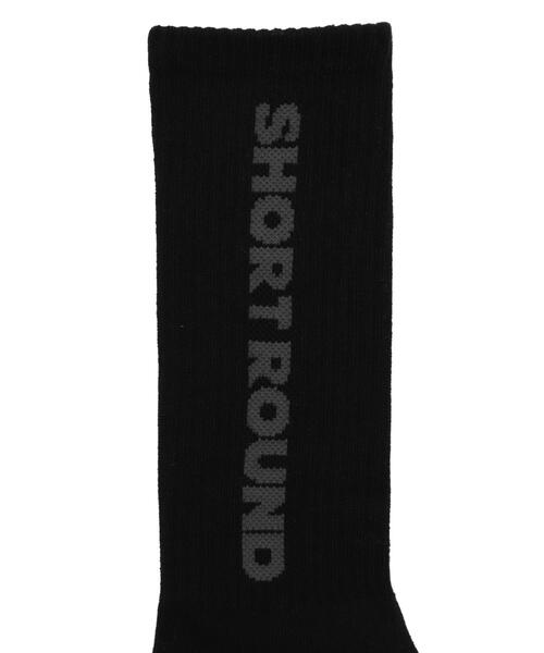 SHORT ROUND（ショートラウンド）の「SHORT ROUND/ロゴソックス（ソックス/靴下・メンズ・ブラック/ホワイト/ライトグレー・FREE）」の12枚目の写真