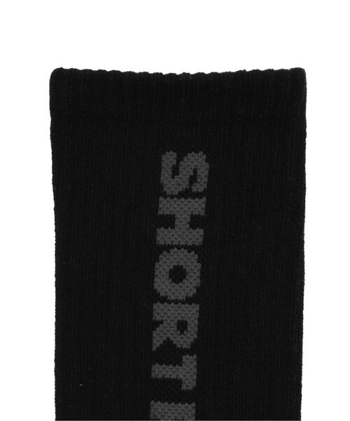 SHORT ROUND（ショートラウンド）の「SHORT ROUND/ロゴソックス（ソックス/靴下・メンズ・ブラック/ホワイト/ライトグレー・FREE）」の13枚目の写真