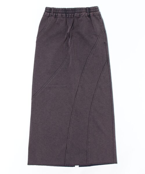 PAGEBOY（ページボーイ）の「エスカルゴナロースカート（スカート・レディース・グレー/ブルー系その他/ブラック/インディゴブルー・FREE）」の2枚目の写真